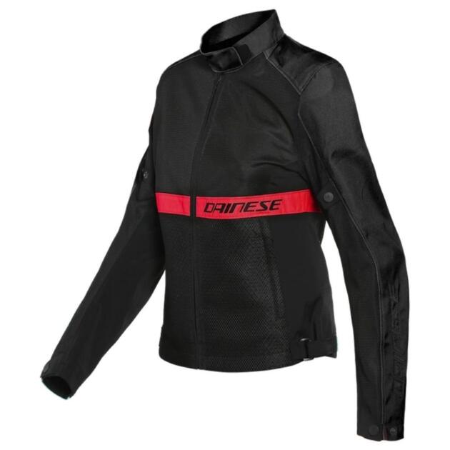 DAINESE MUJER RIBELLE AIR CHAQUETA NEGRO/ROJO