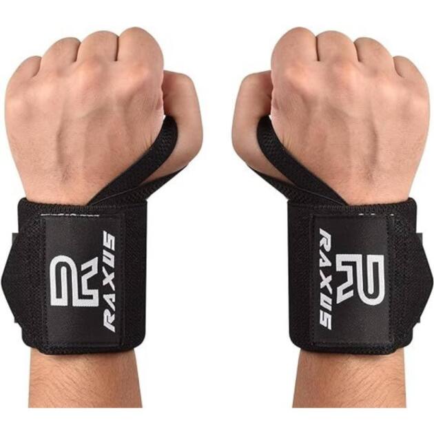 Raxus Wrist Wraps PARA Cross Training, Wrist Support con Thumb Grip