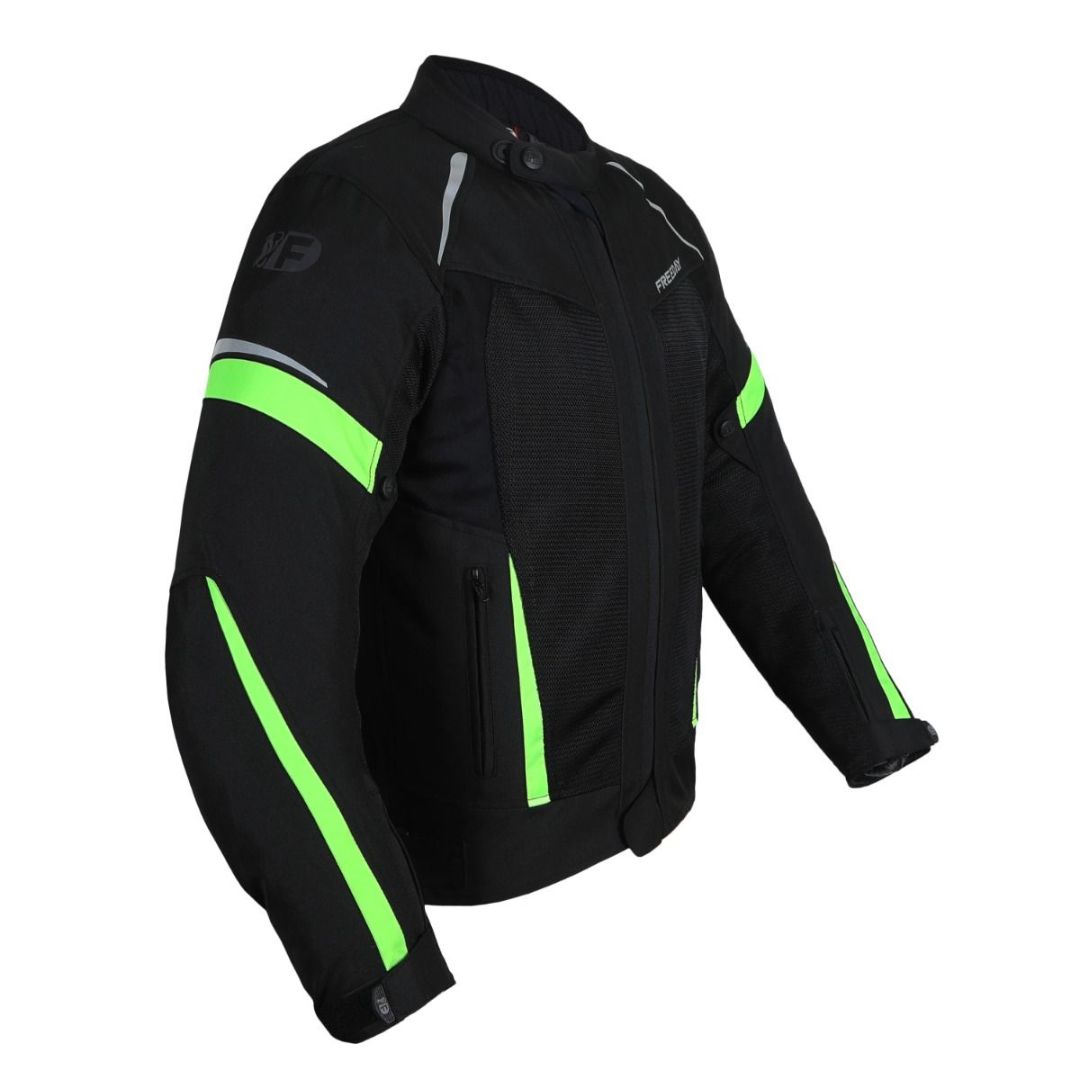 FREEDAY MOTORCYCLE JACKETS MEN SUMMER V-150 Fluor - Image 2