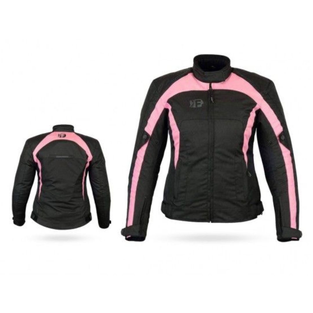FREEDAY WOMEN'S WINTER MOTORCYCLE JACKET RIDER-2 PINK APPROVED - Image 3