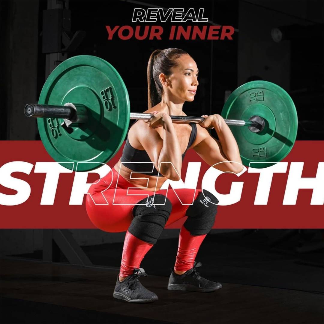 RAXUS Knee Support Bandage for Weight Lifting
