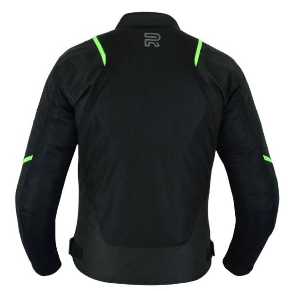 RAXUS MEN'S SUMMER MOTORCYCLE JACKET TRACK- FLUOR