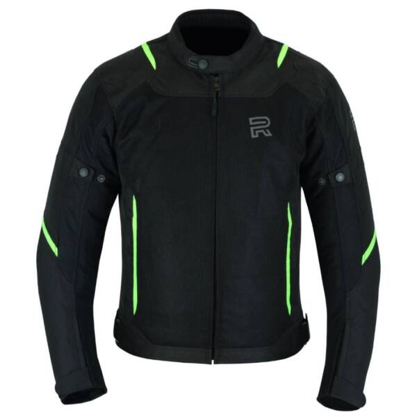 RAXUS MEN'S SUMMER MOTORCYCLE JACKET TRACK- FLUOR
