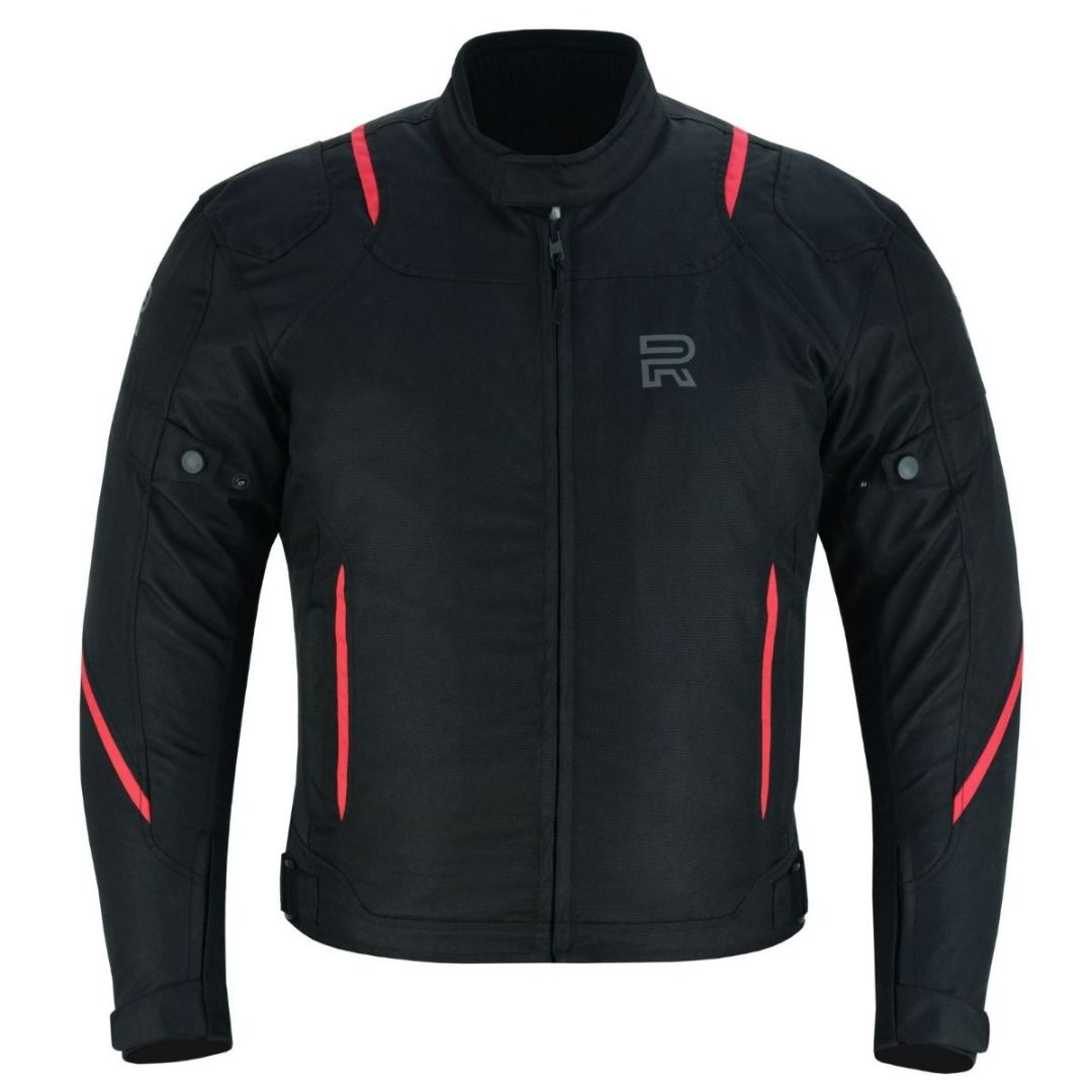 RAXUS MEN'S WINTER MOTORCYCLE JACKET BLADE-RED