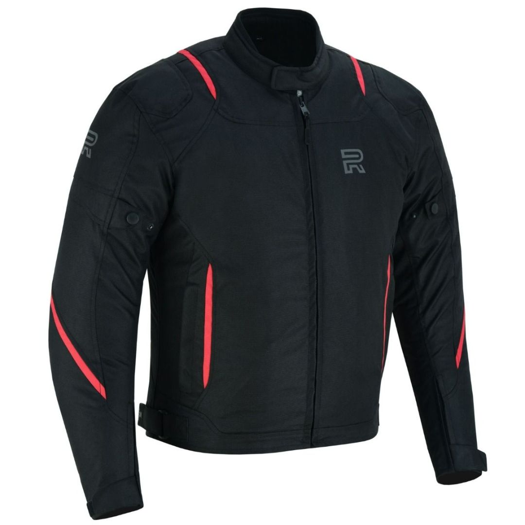 RAXUS MEN'S WINTER MOTORCYCLE JACKET BLADE-RED - Image 2