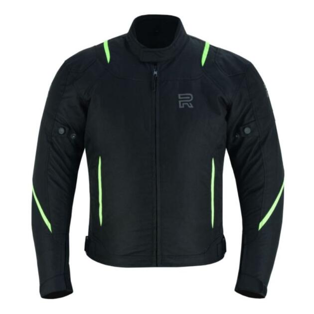 RAXUS MEN'S WINTER MOTORCYCLE JACKET FLUOR BLADE