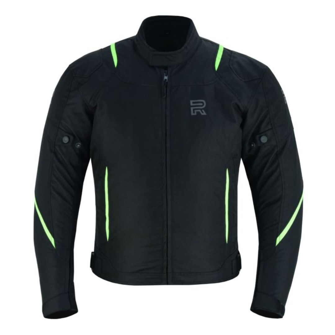 RAXUS MEN'S WINTER MOTORCYCLE JACKET FLUOR BLADE