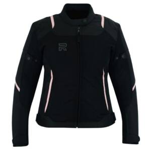 Raxus Summer Motorcycle Jacket Women Track- Pink