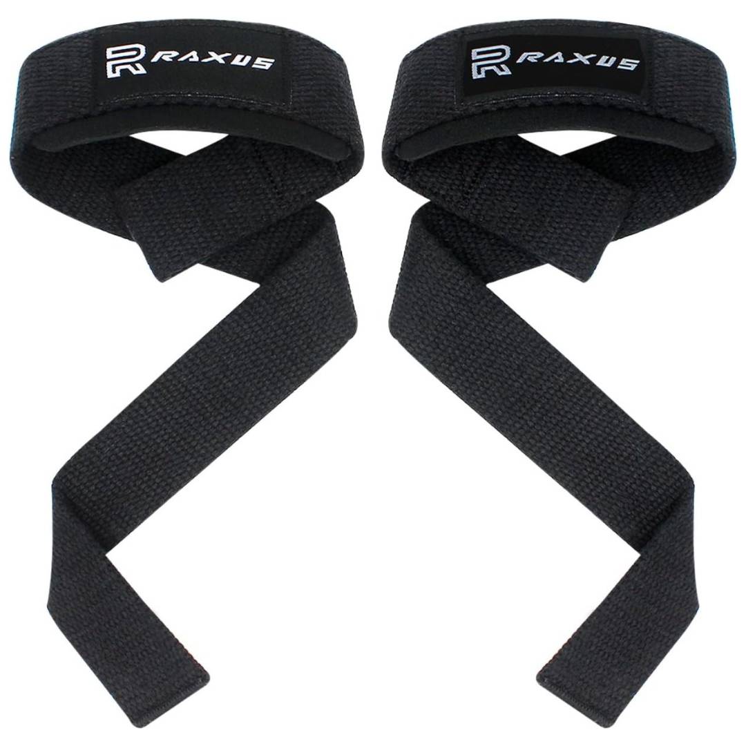 Raxus Weight Lifting Straps with Padded Support