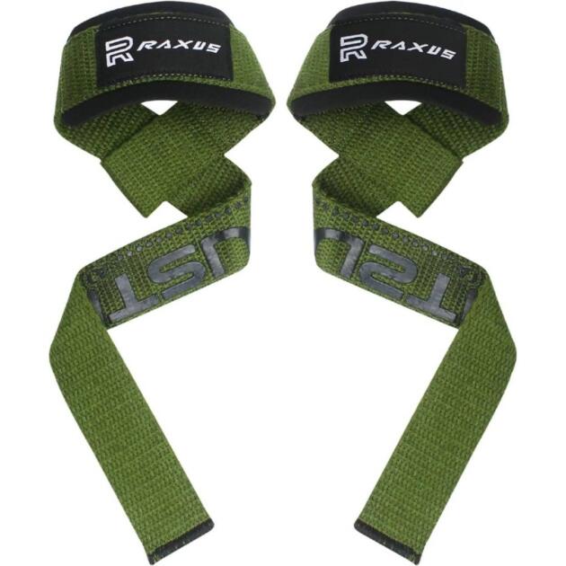 Raxus Weight Lifting Straps with Padded Support