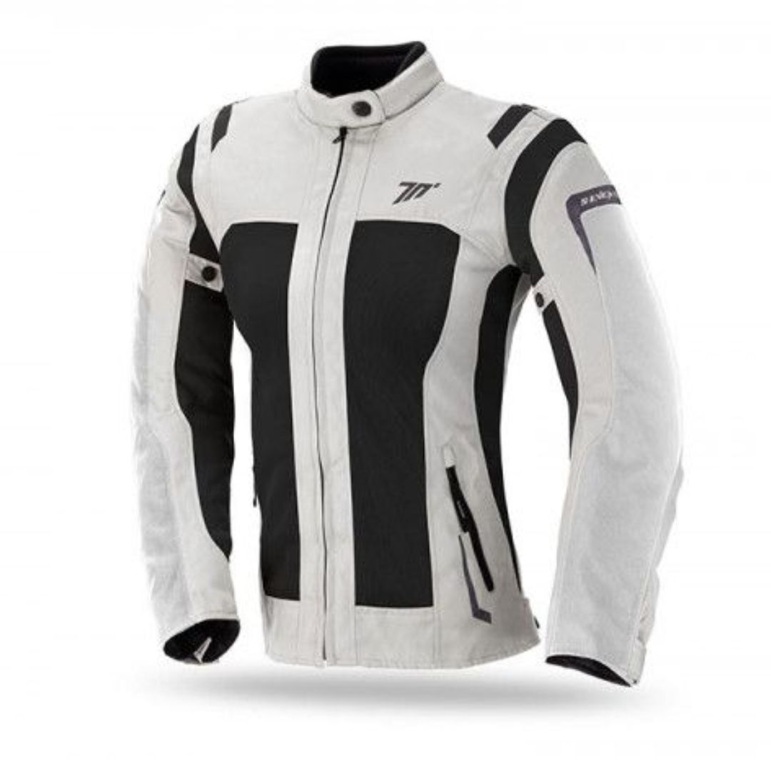 SEVENTY SD-JT46 WOMEN'S SUMMER TOURING JACKET BLACK/WHITE