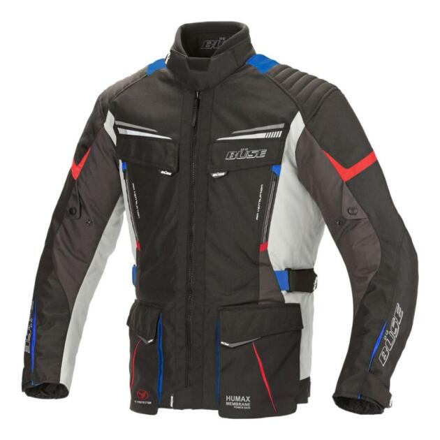 BUSE LAKE PRO HOMBRE CHAQUETA DE MOTO AZUL