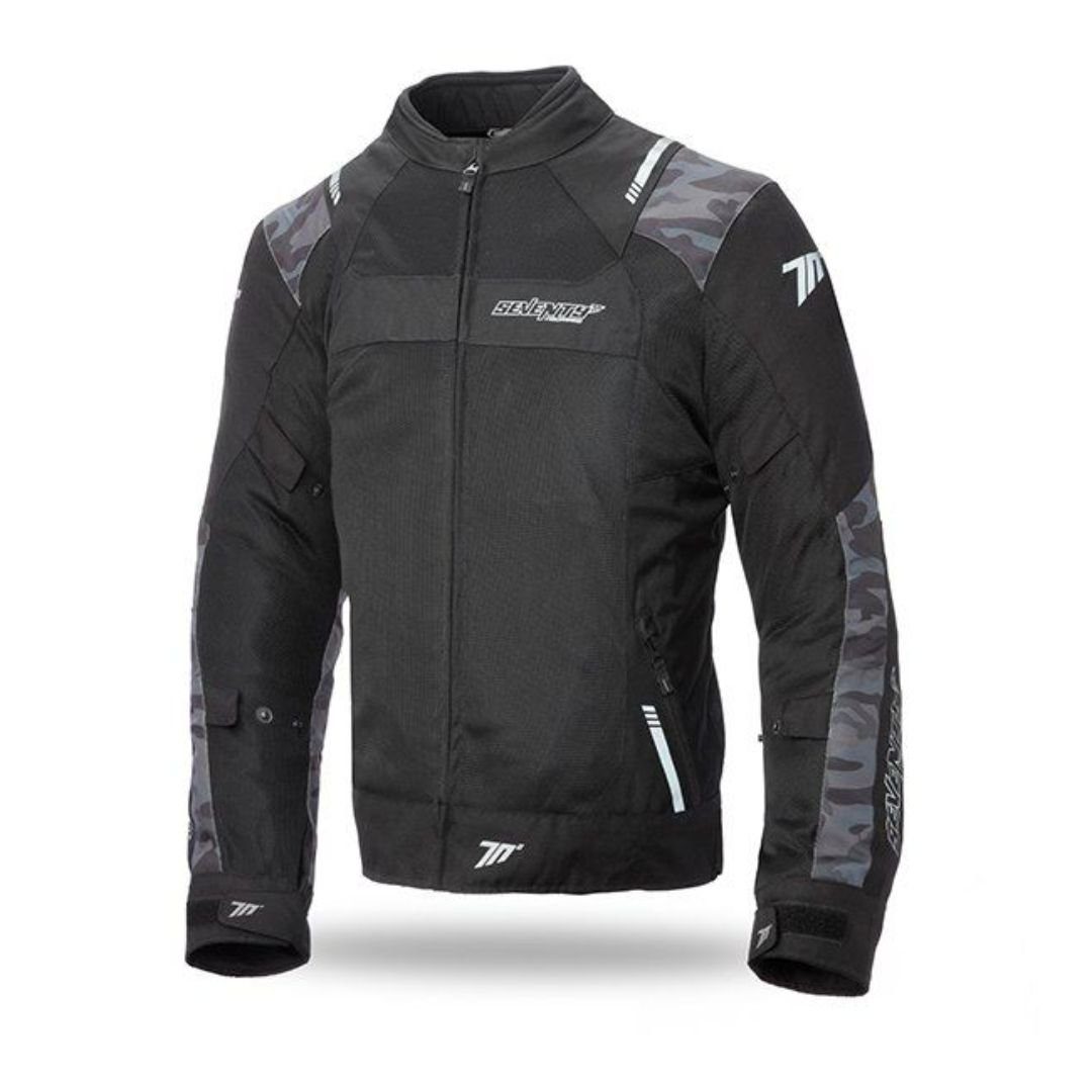 CHAQUETA SEVENTY SD-JR52 VERANO RACING -GRIS