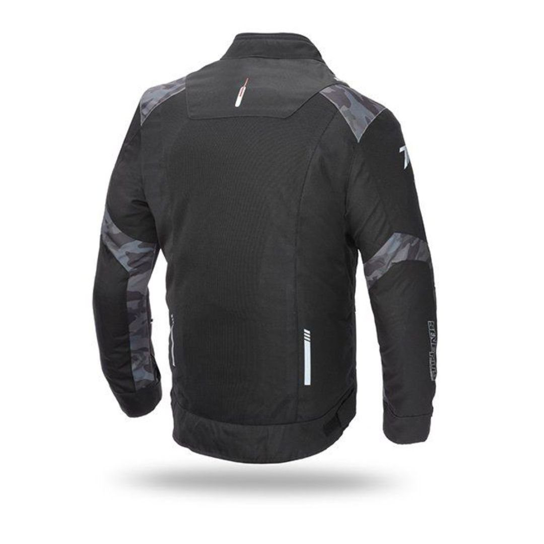 CHAQUETA SEVENTY SD-JR52 VERANO RACING -GRIS - Image 2