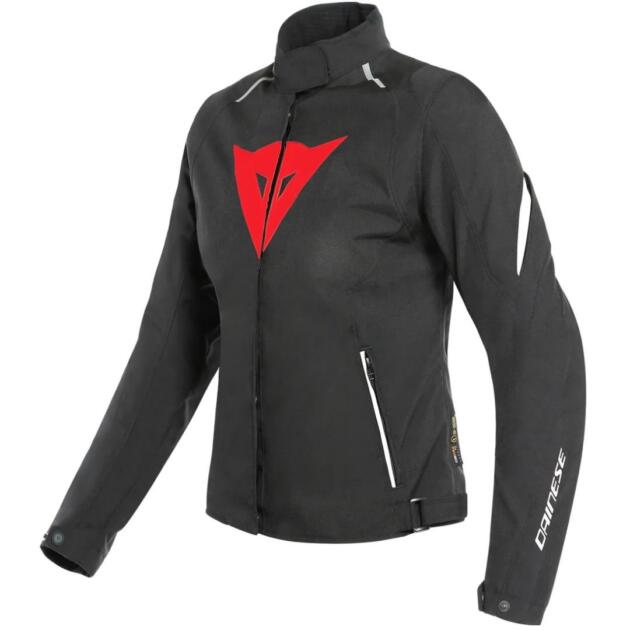 DAINESE MUJER CHAQUETA DE MOTO LAGUNA SECA 3 MUJER D-DRY ROJO