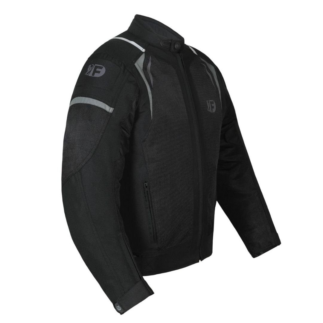 FREEDAY HOMBRE VERANO CHAQUETA DE MOTO CON DETACHABLE IMPERMEABLE LINING V-70 - Image 2