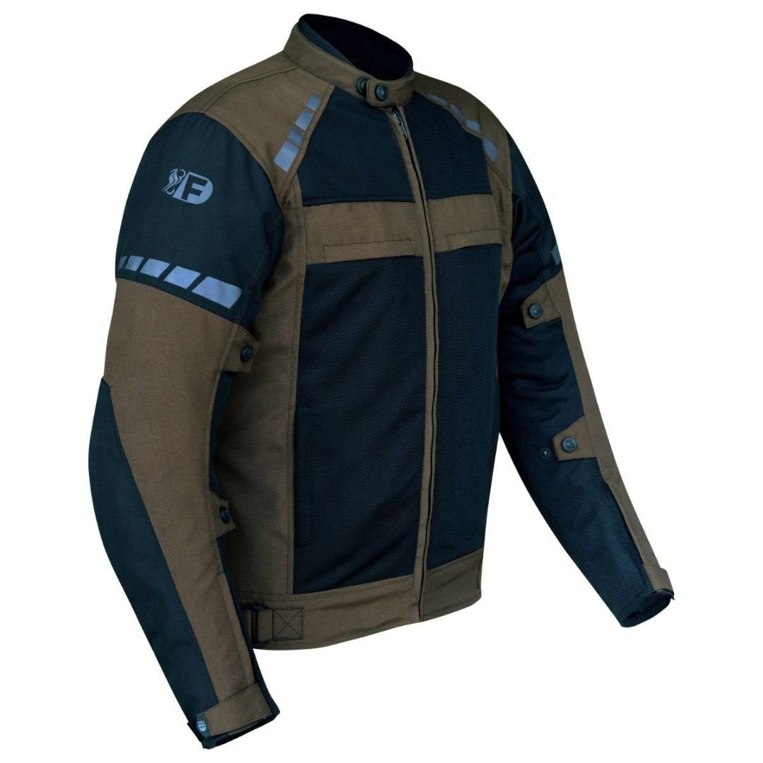 HOMBRE VERANO V-90 MARRÓN FREEDAY CHAQUETAS DE MOTO - Image 2