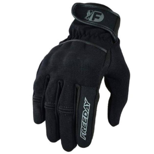 GUANTES DE MOTO HOMBRE PARA VERANO FD-180 NEGRO