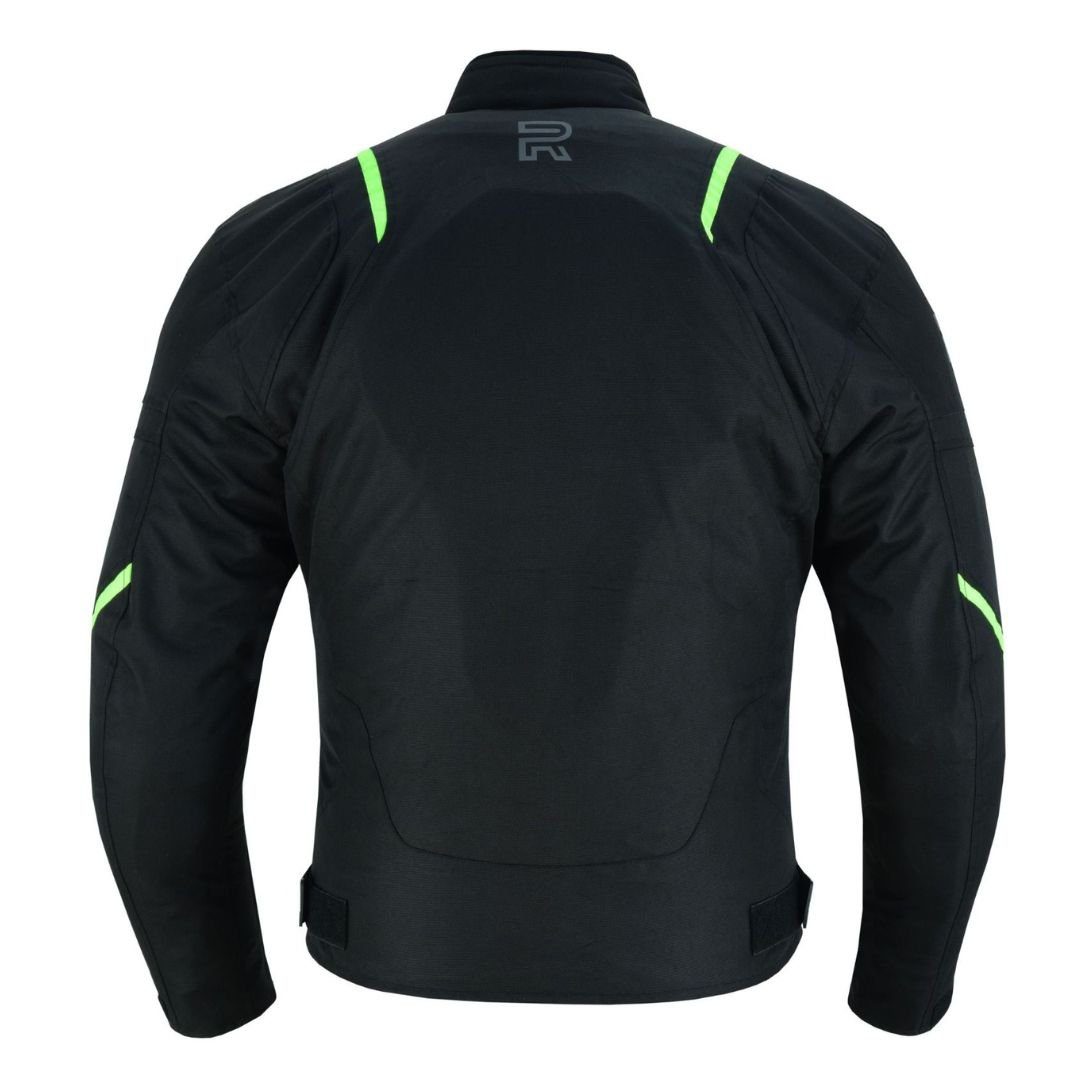 RAXUS HOMBRE INVIERNO CHAQUETA DE MOTO FLÚOR BLADE - Image 3