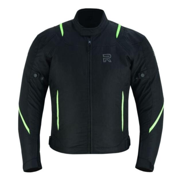 RAXUS HOMBRE INVIERNO CHAQUETA DE MOTO FLÚOR BLADE
