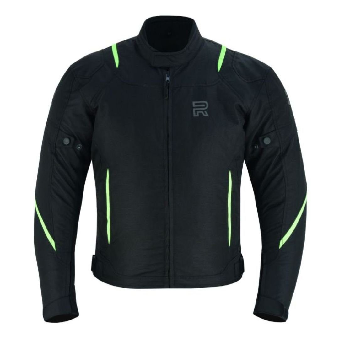 RAXUS HOMBRE INVIERNO CHAQUETA DE MOTO FLÚOR BLADE