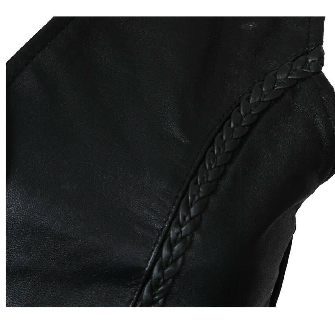 RAXUS PIEL DE CORDERO CHALECO DE MOTO PARA MUJER SM-10 - Image 3