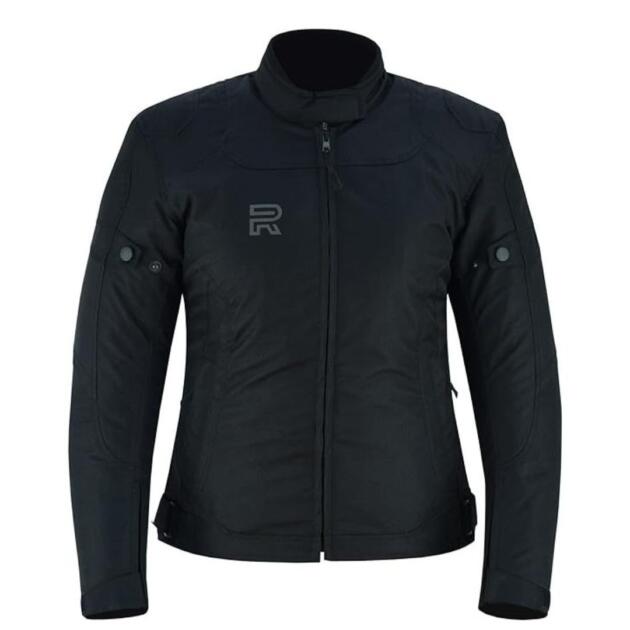 RAXUS INVIERNO CHAQUETA DE MOTO MUJER BLADE NEGRO