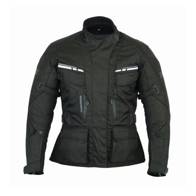 RAXUS MUJER INVIERNO CHAQUETA DE MOTO ZOE- NEGRO