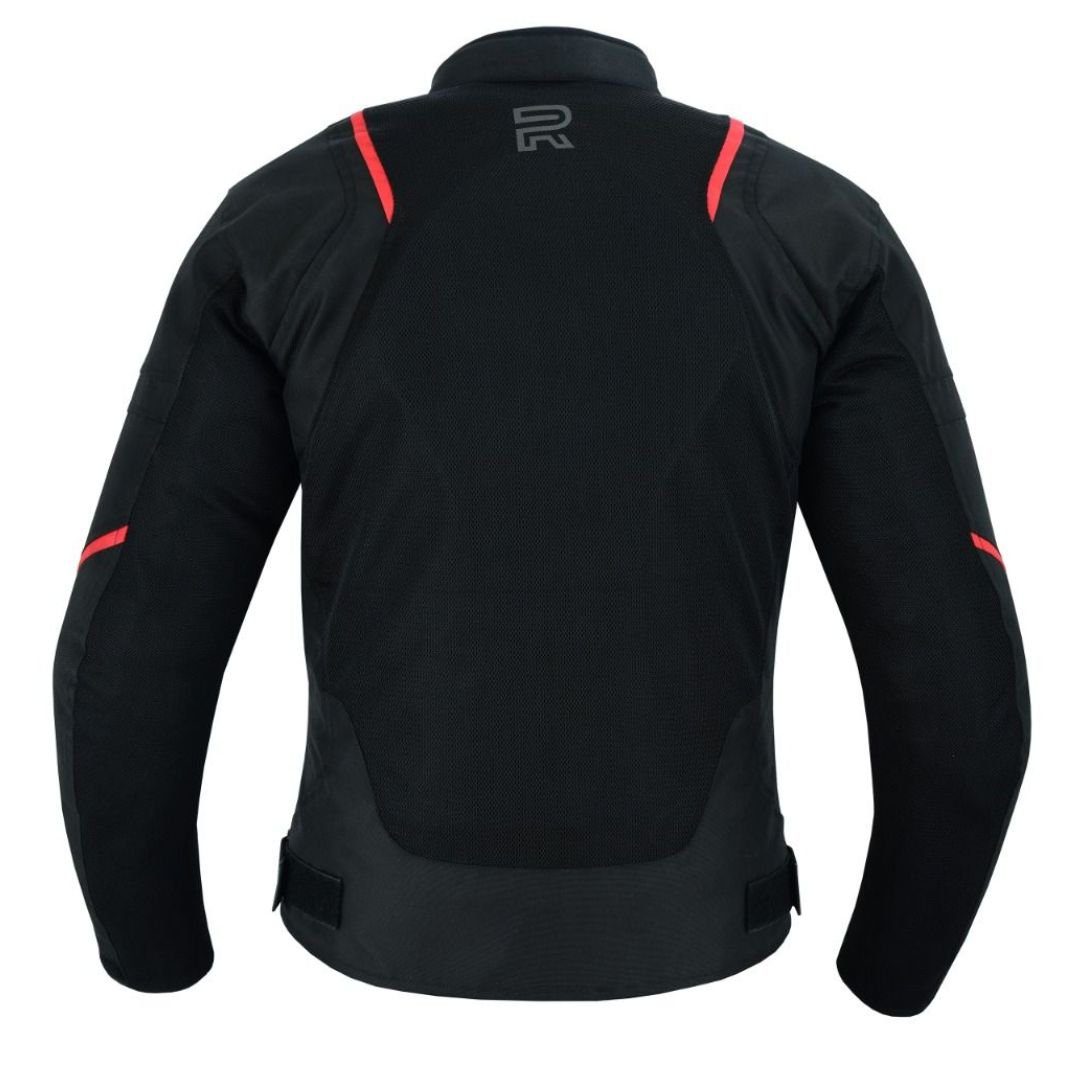 RAXUS HOMBRE VERANO MOTO TRACK CHAQUETA- ROJO - Image 3