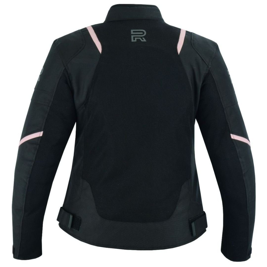 RAXUS VERANO CHAQUETA DE MOTO MUJER TRACK- ROSA - Image 3