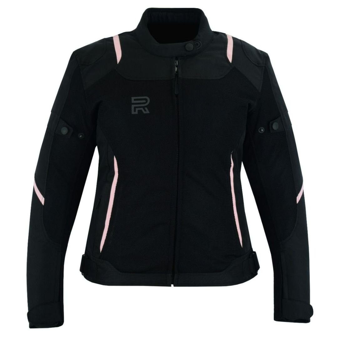 RAXUS VERANO CHAQUETA DE MOTO MUJER TRACK- ROSA