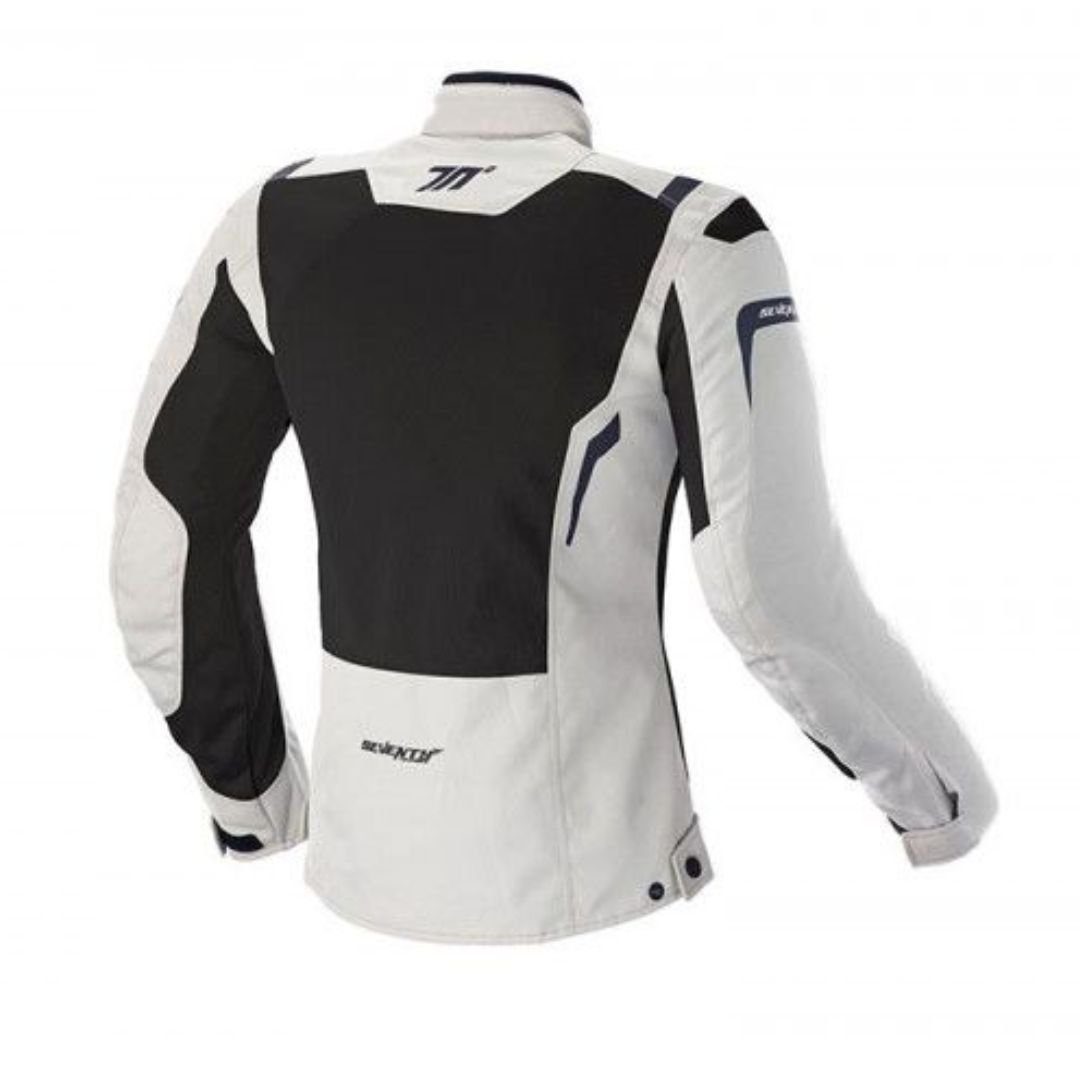SEVENTY SD-JT46 MUJER VERANO TOURING CHAQUETA NEGRO/BLANCO - Image 2